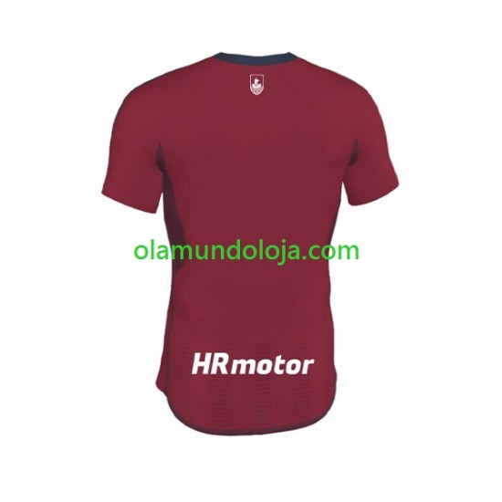 Camisola CA Osasuna Homem Equipamento Primeiro 2023-2024 Manga Curta